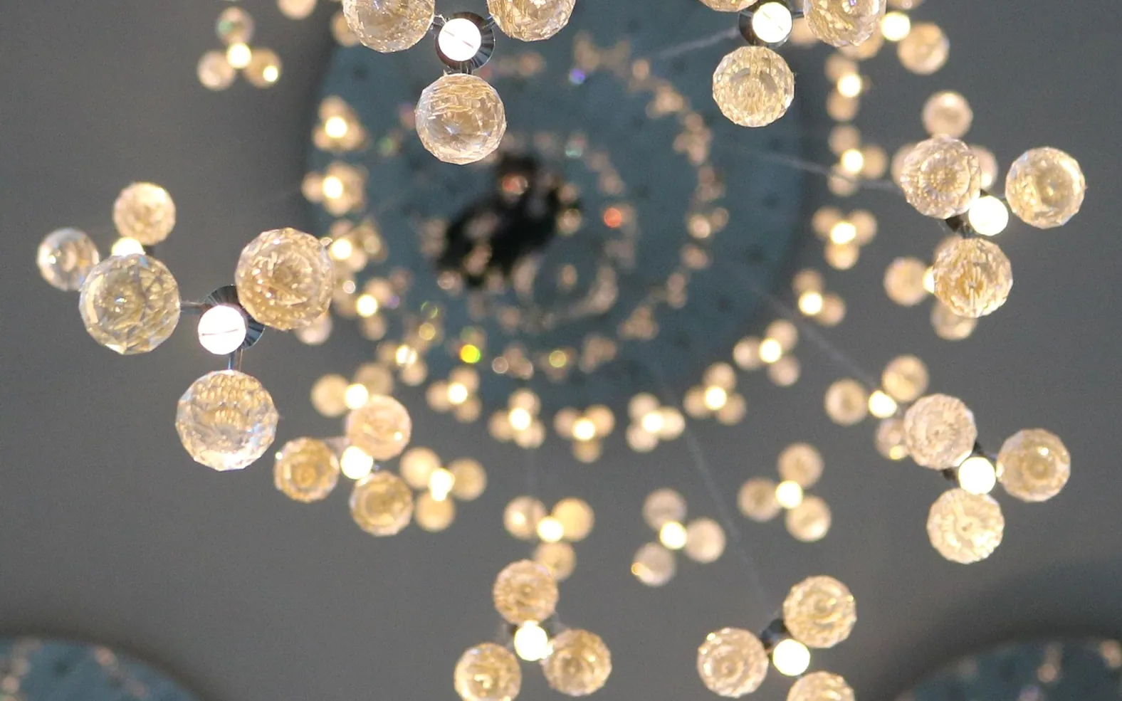 Chandelier, light and style